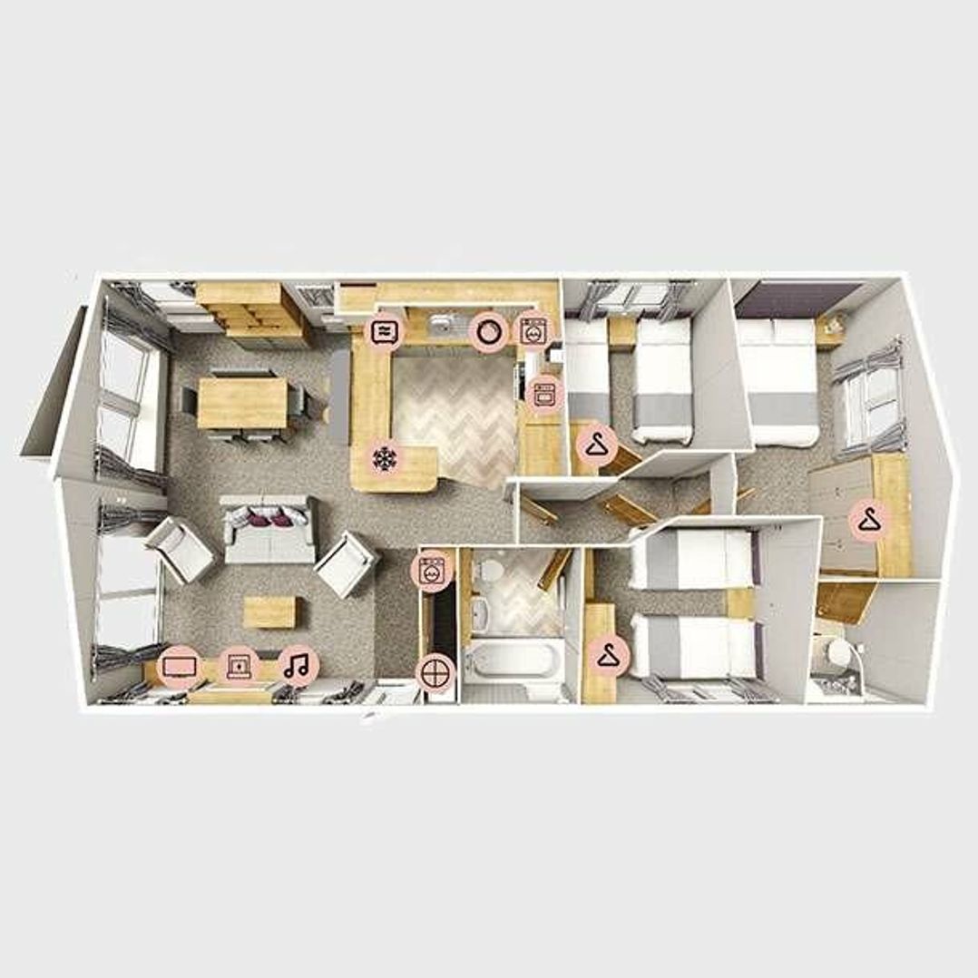 Hoburne Naish - Holiday Accommodation 13066