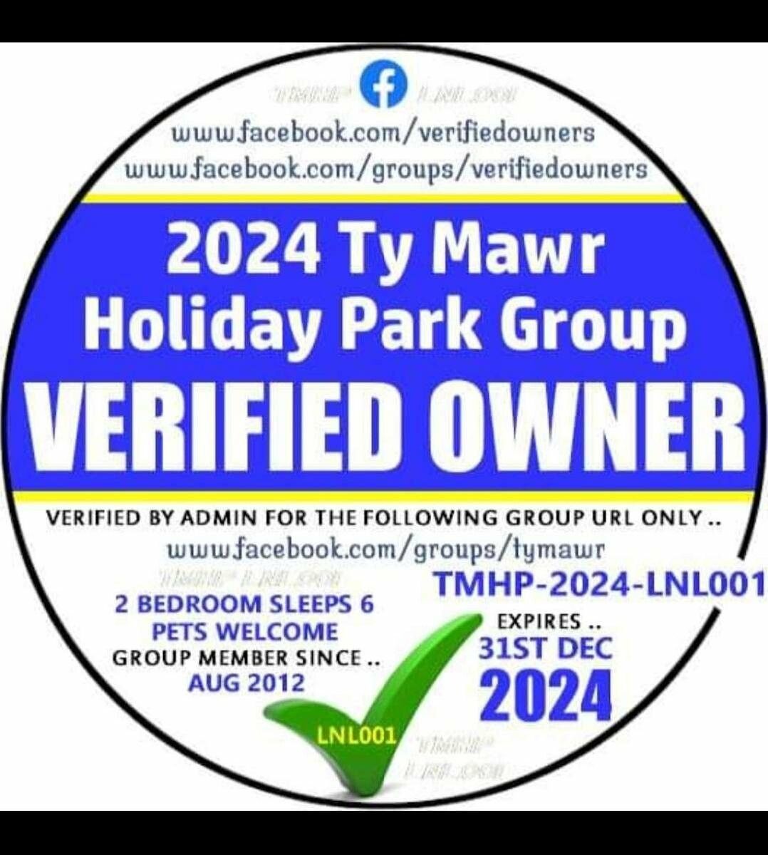 Ty Mawr Holiday Park - Holiday Accommodation 946