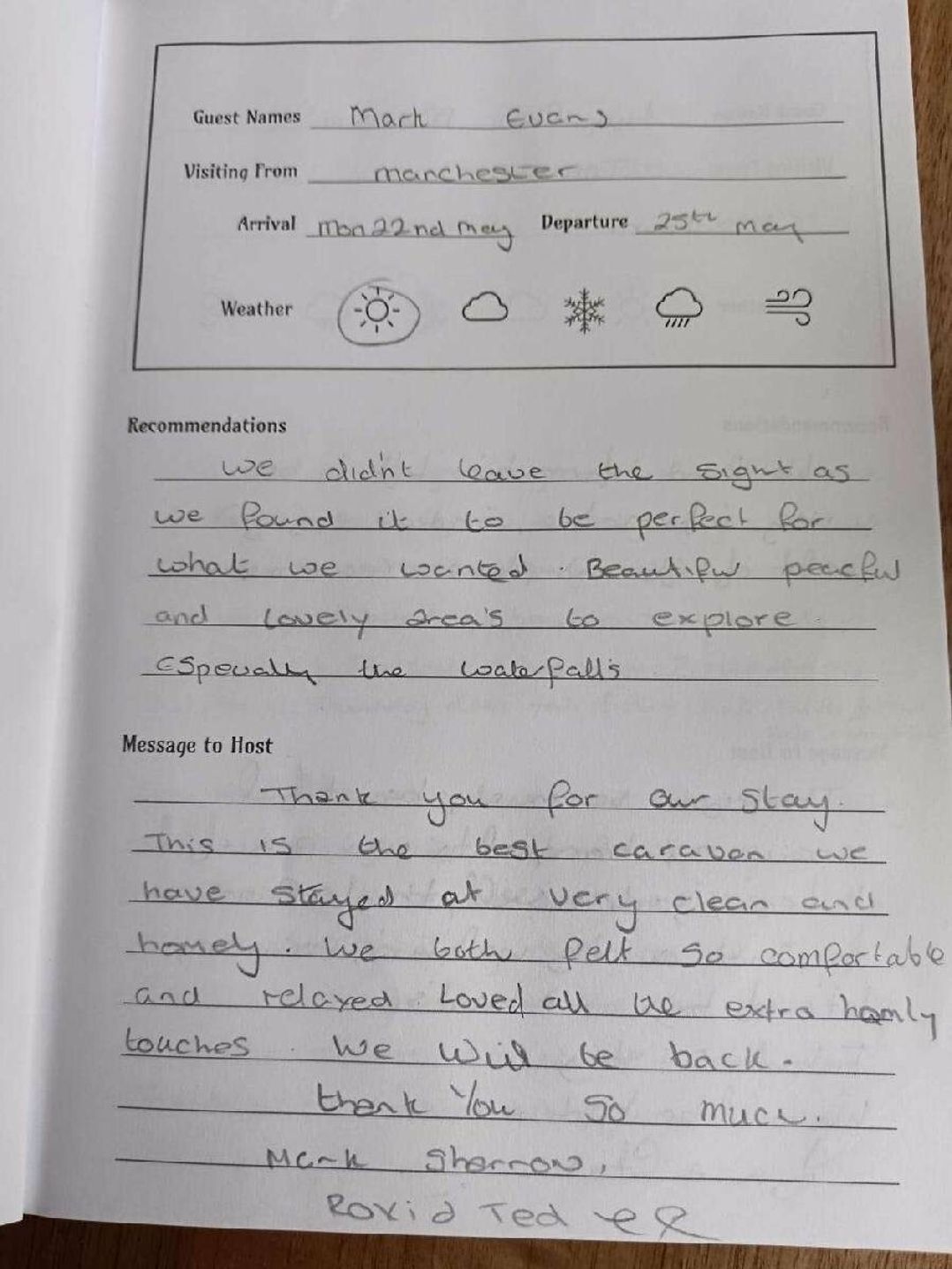 Aberdunant Hall Holiday Park - Holiday Accommodation 7030