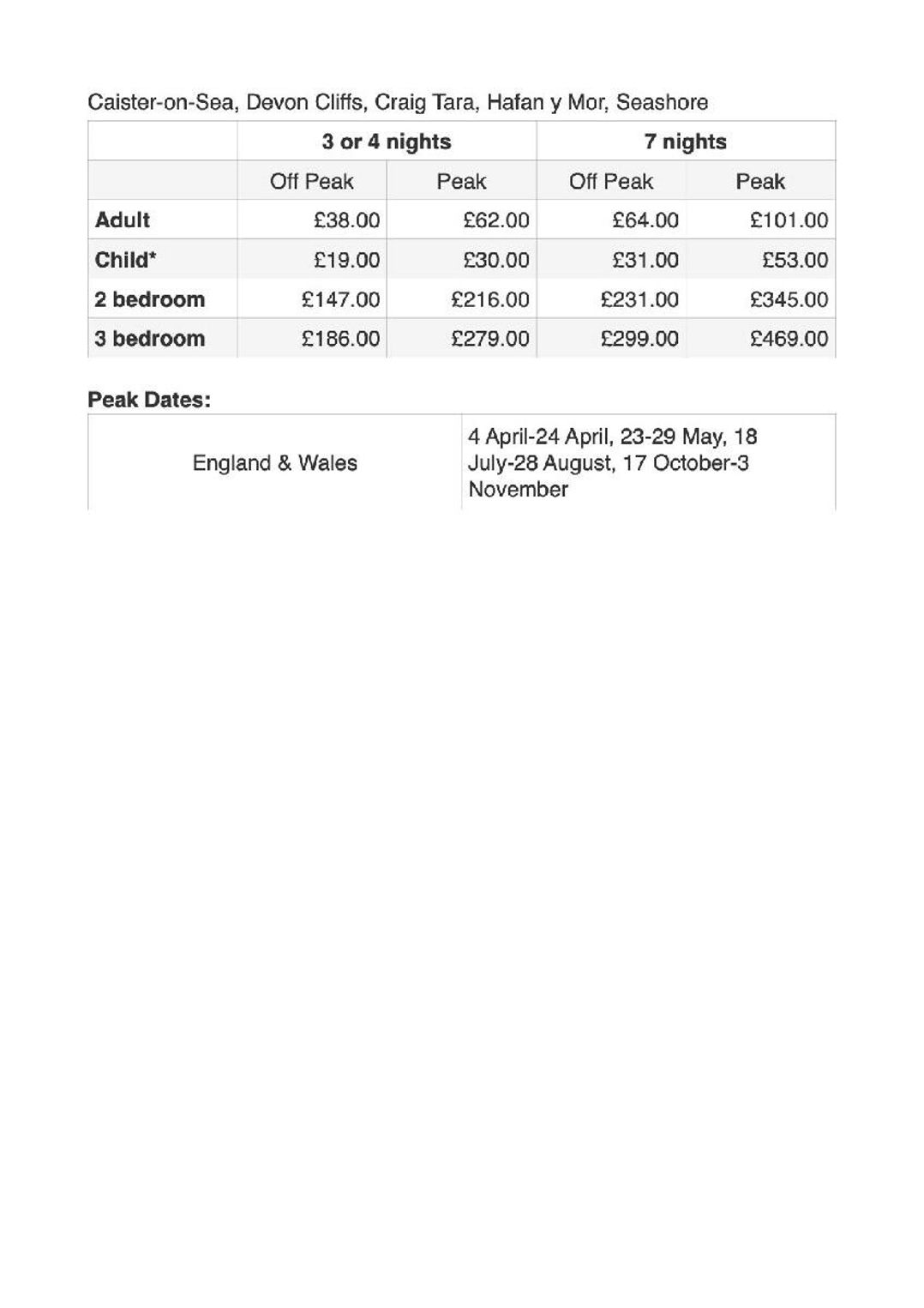 Hafan y Mor Haven - Holiday Accommodation 21419