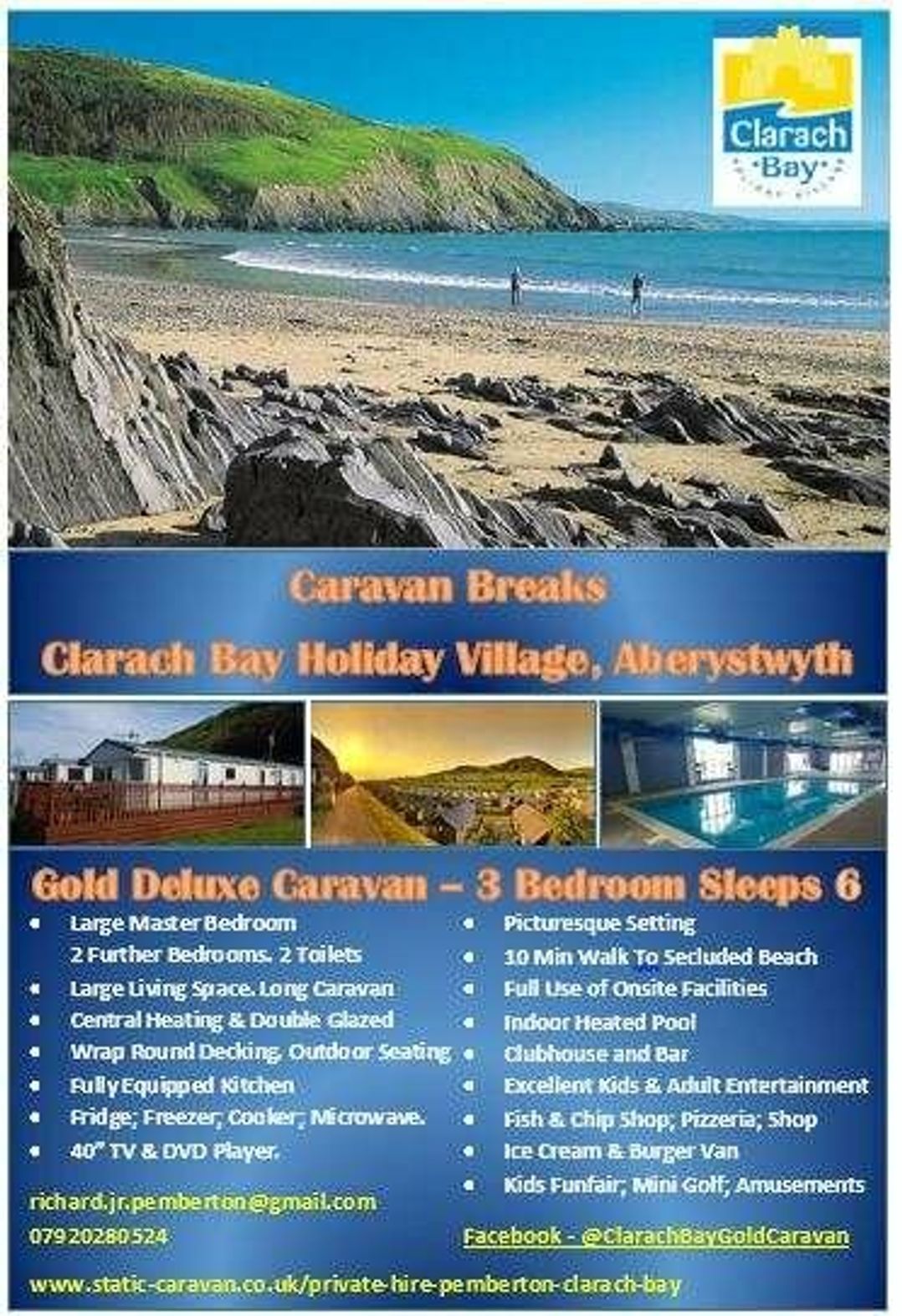 Clarach Bay Holiday Village - Holiday Accommodation 7666