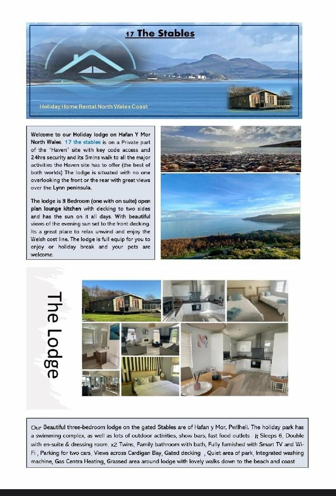 Hafan y Mor Haven - Holiday Accommodation 19472