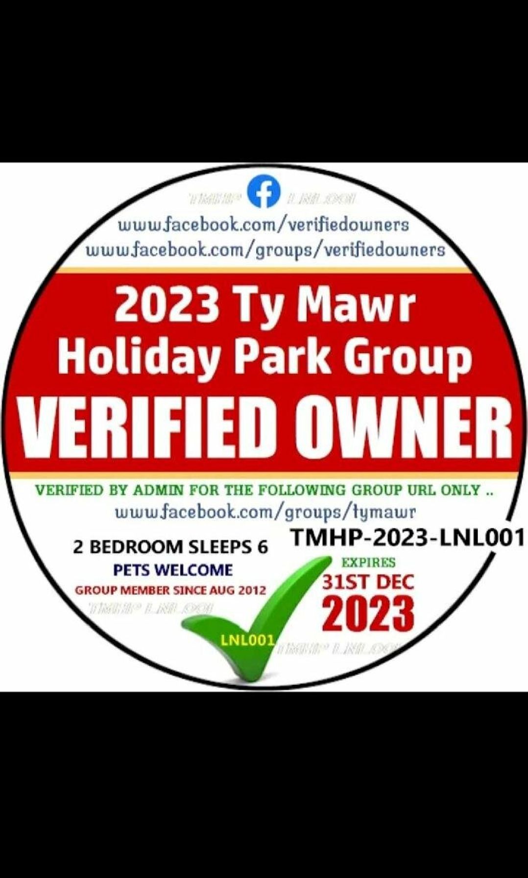 Ty Mawr Holiday Park - Holiday Accommodation 946