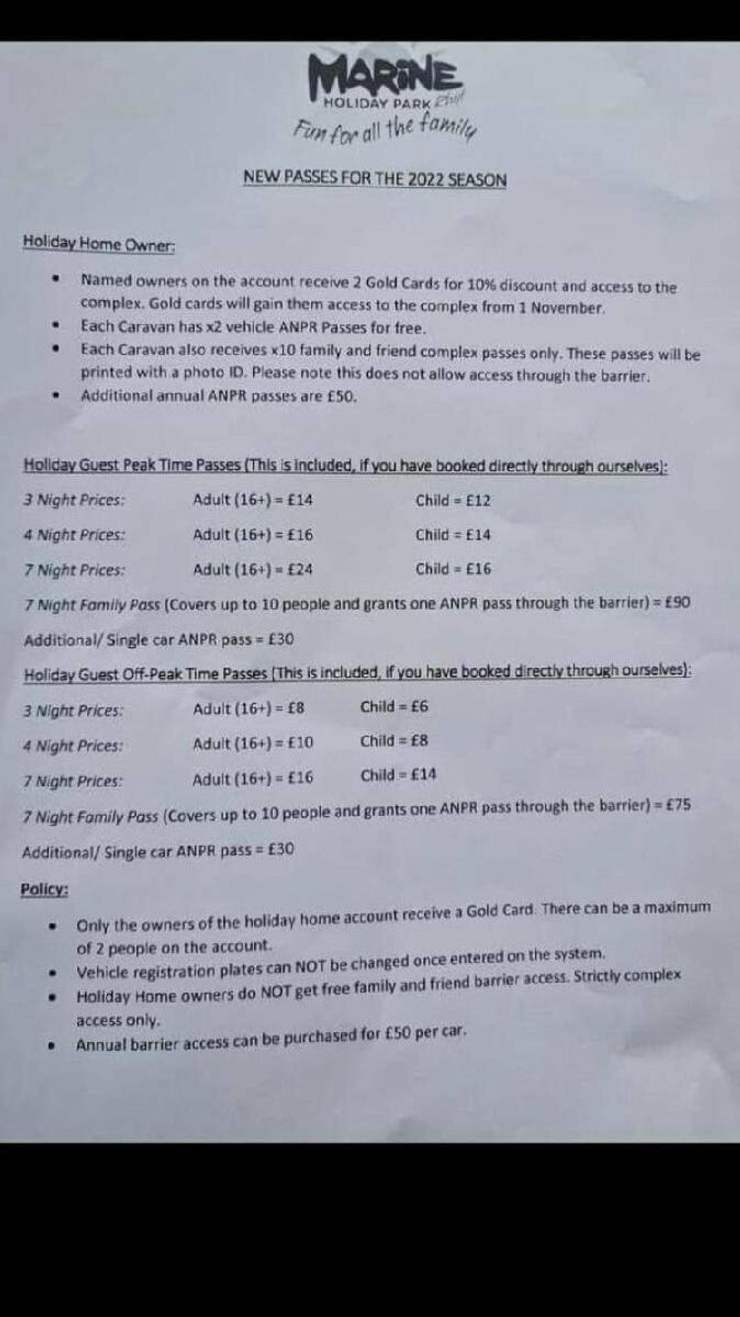 Marine Holiday Park - Holiday Accommodation 14354