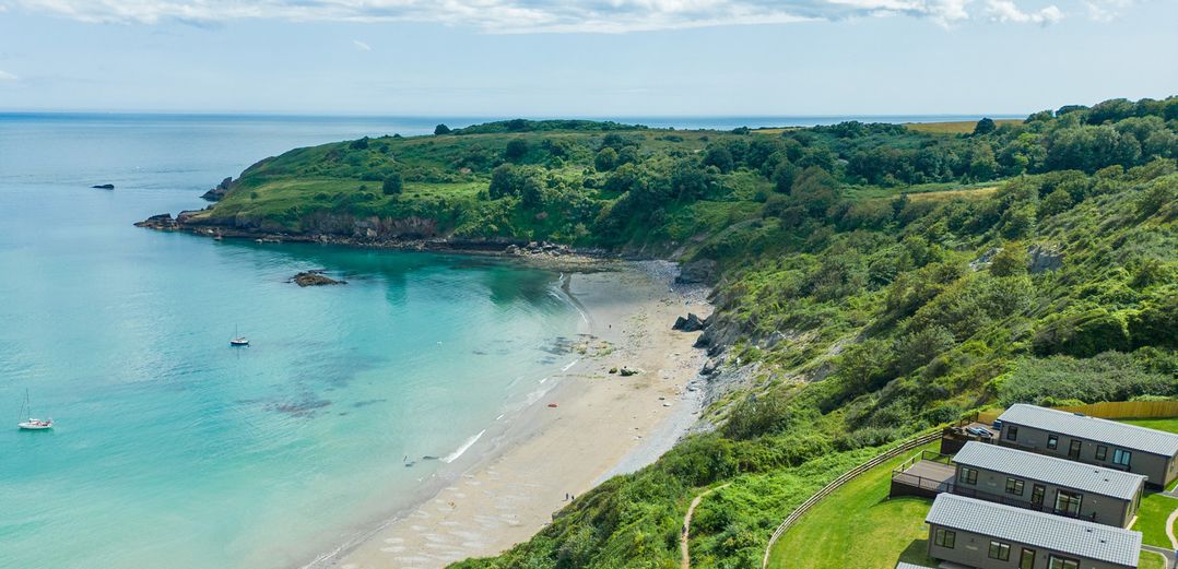 Caravan A10 at  Landscove Holiday Park