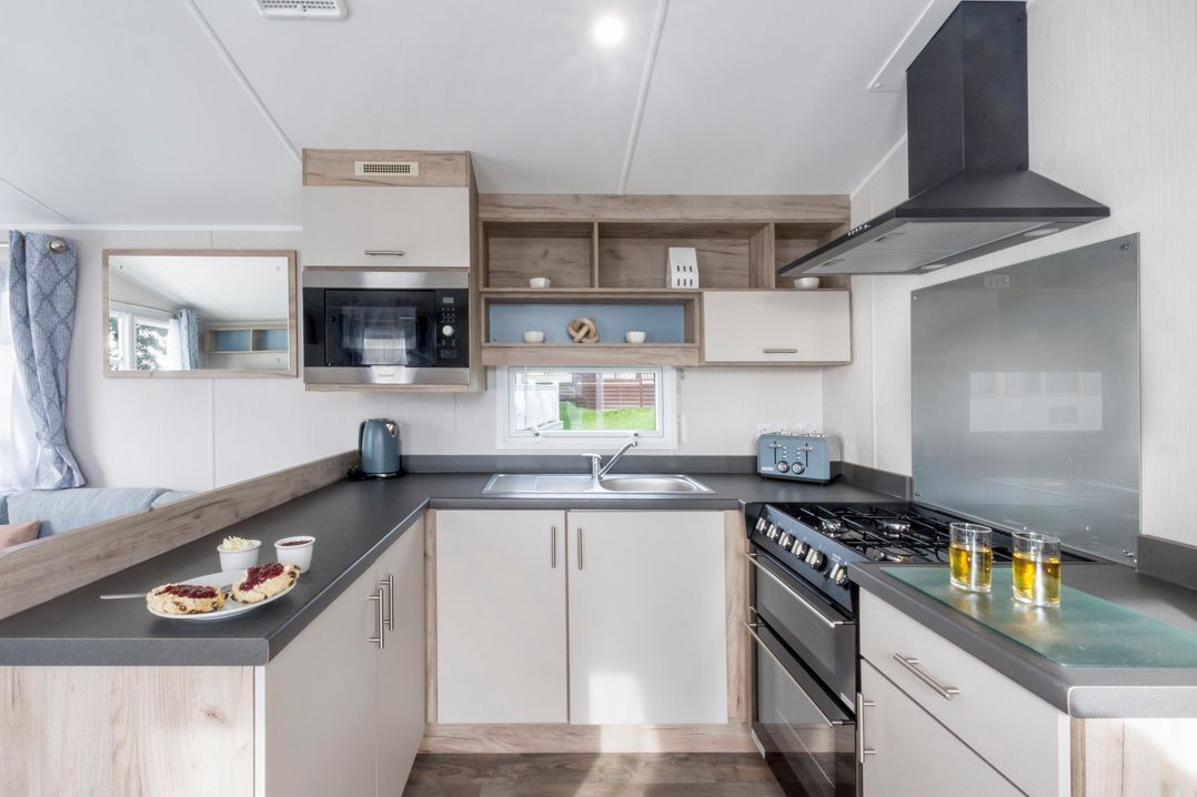 Caravan A10 at  Landscove Holiday Park