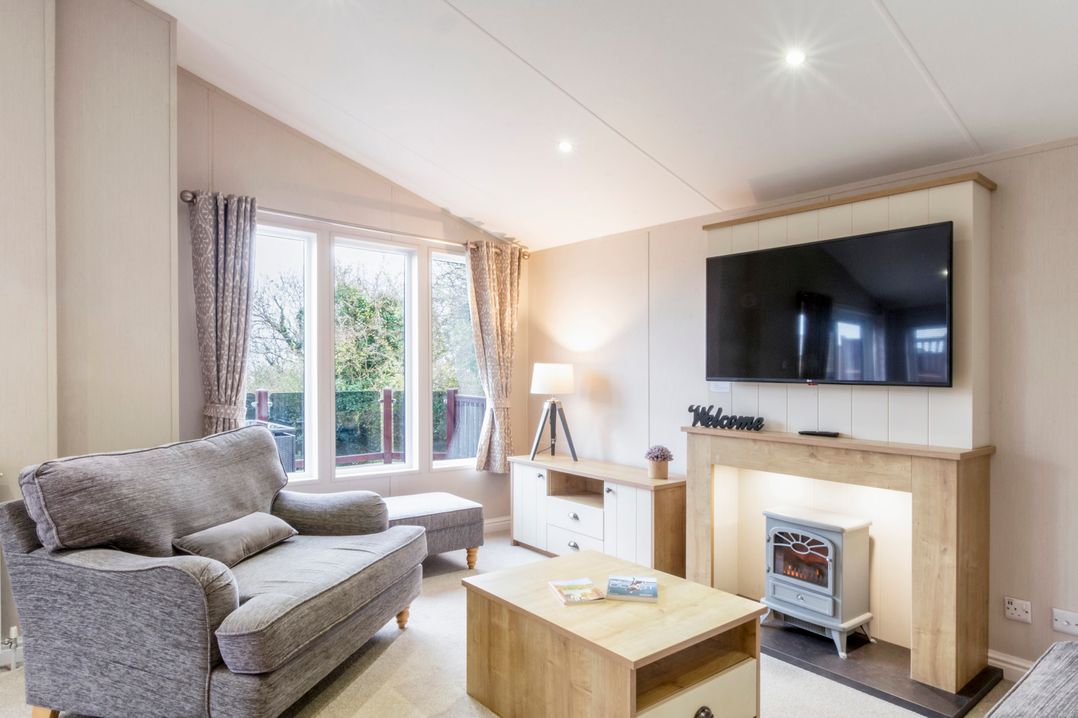 Caravan C32 at Landscove Holiday Park