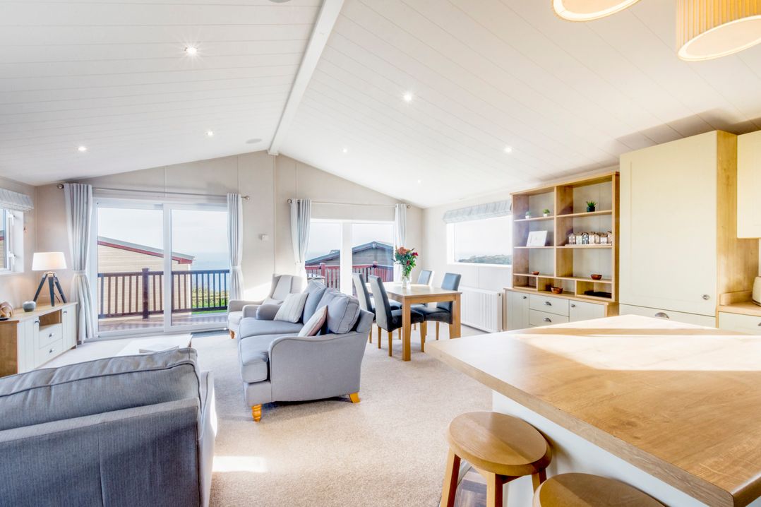 Caravan C32 at Landscove Holiday Park