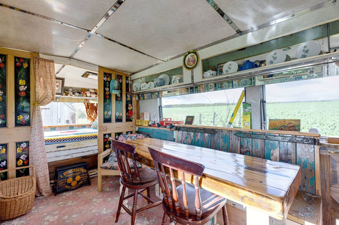 2 x Double Bed Glamping Wagon at Dalby Forest