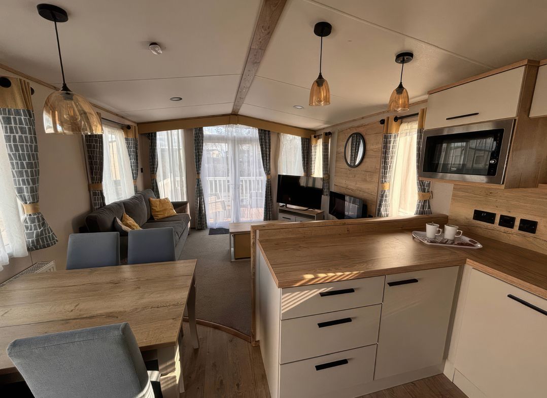 Hafan y Mor Park 3Bed Caravan Sleeps 8 Pets Ok
