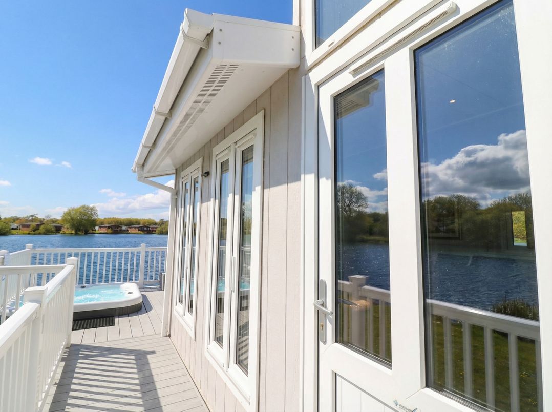 Indulgence Fishing Lodge with Private Hot Tub