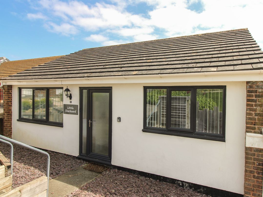 An exterior view of a house named Little Starboard in Kingsbridge