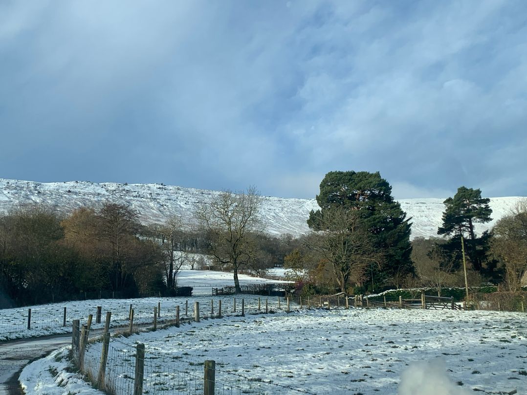 White Haywood Barn