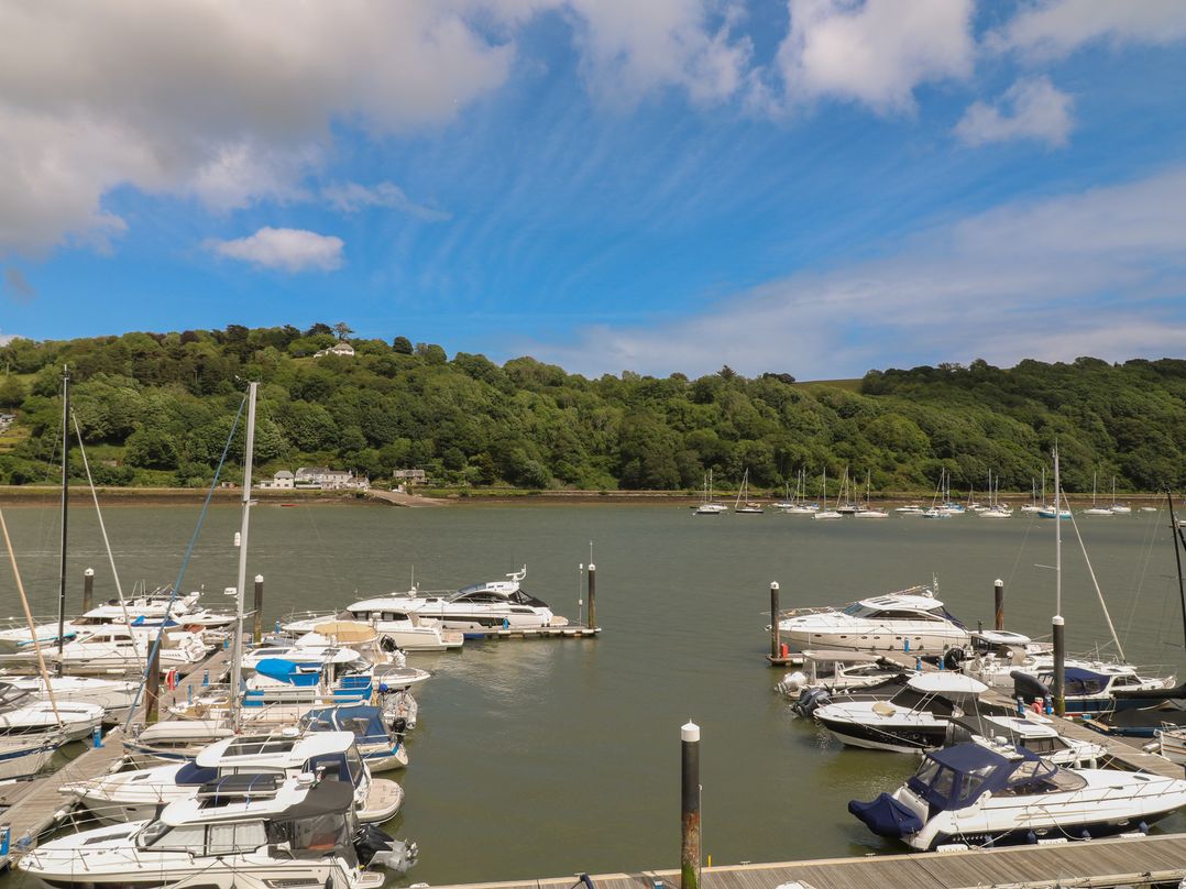 A marina with boats at 22 Dart Marina in Dartmouth