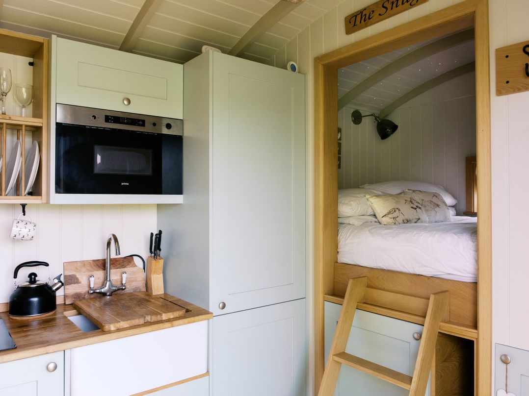 Herbie's Shepherds Hut at Shepherds Lodge Retreat and Wellness
