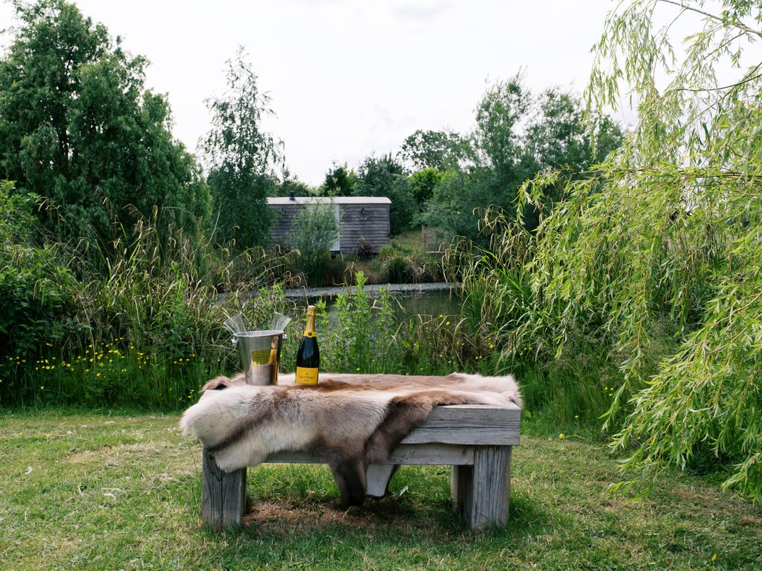 Herbie's Shepherds Hut at Shepherds Lodge Retreat and Wellness