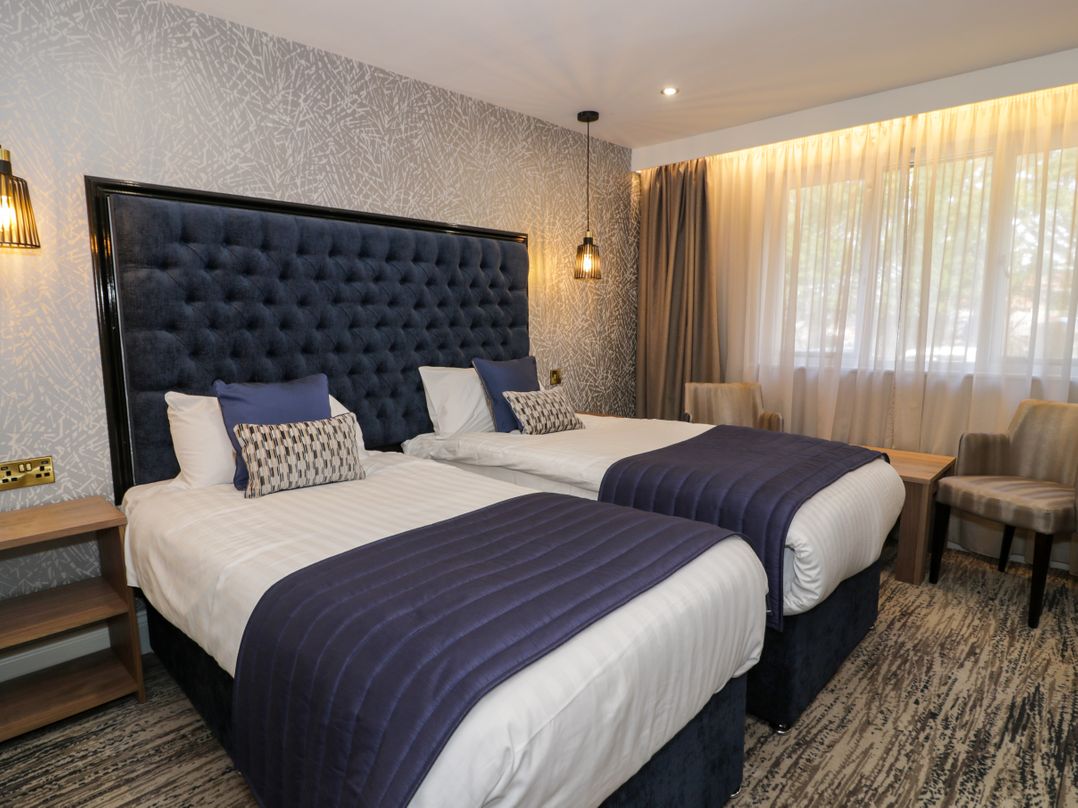 Twin Hotel Room