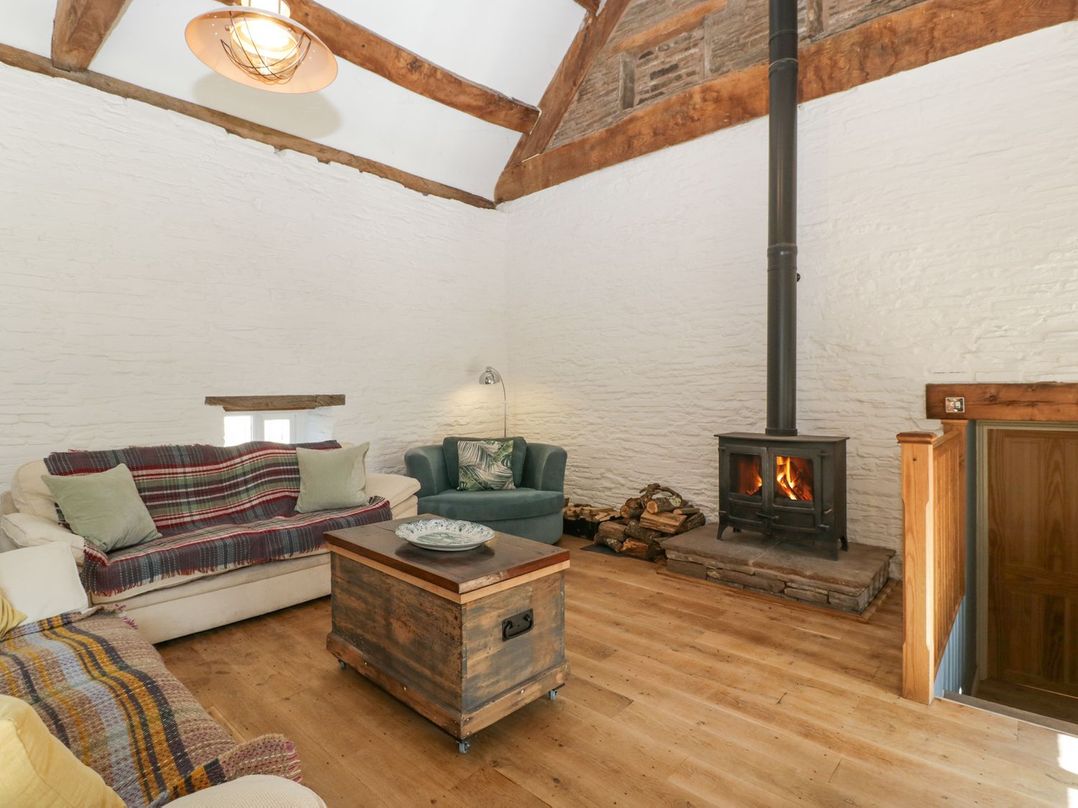 White Haywood Farmhouse & Barn