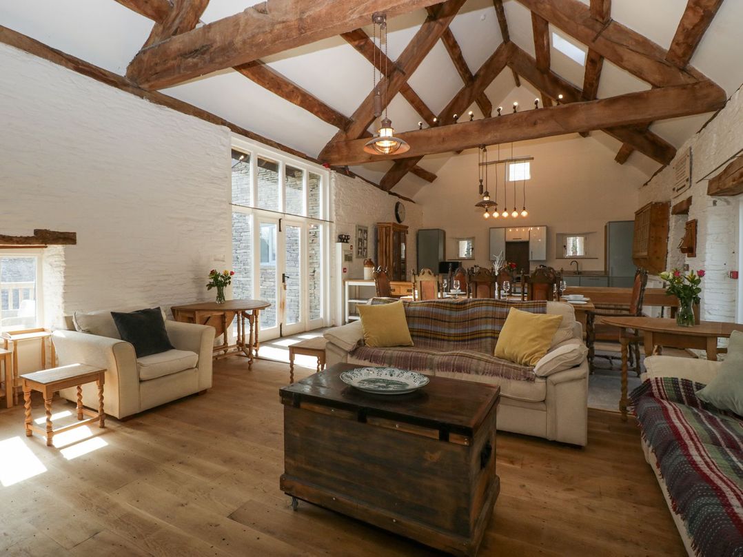 White Haywood Farmhouse & Barn