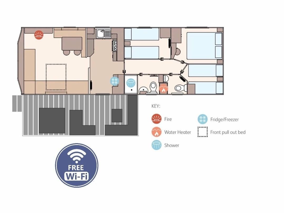 Manorbier Country Park - Holiday Accommodation 14577