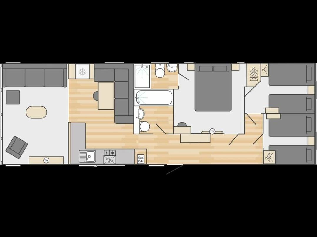 Golden Sands - Holiday Accommodation 14757