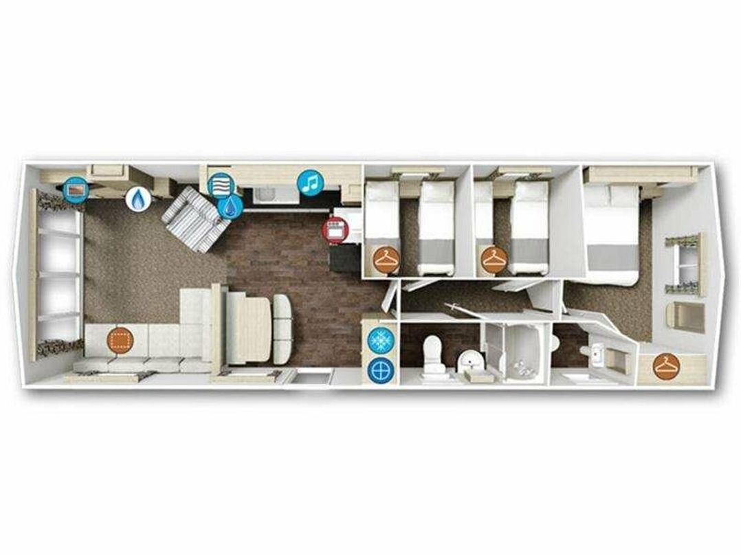 Cornish Coast Caravan Park - Holiday Accommodation 18088