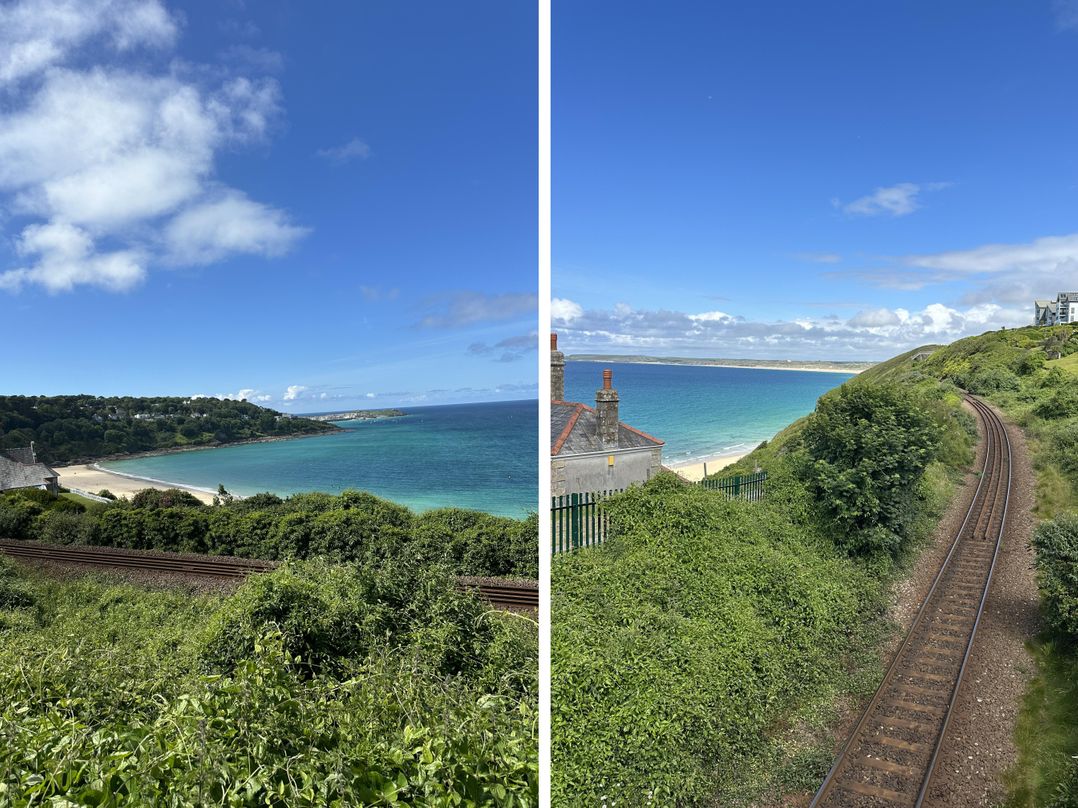 Dog-friendly lodge, steps to St Ives train