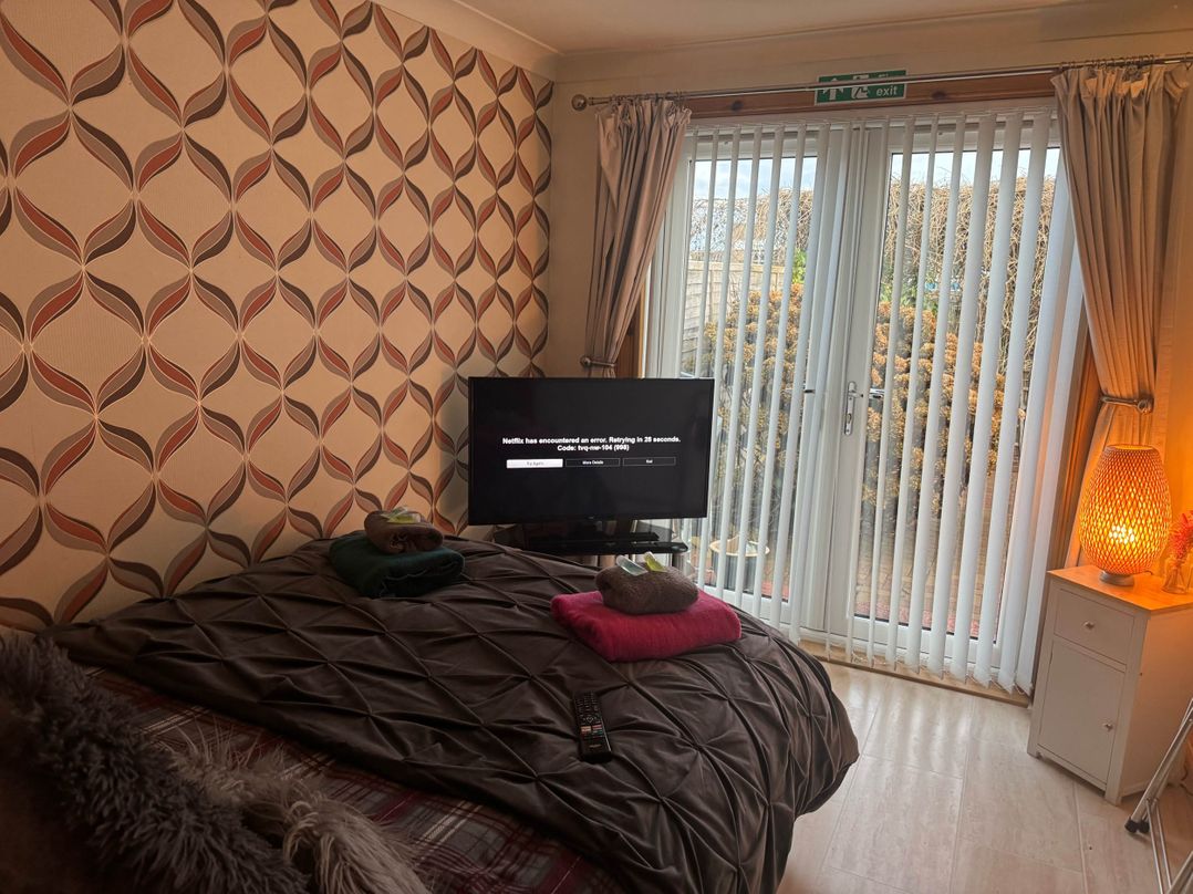 Spacious family base with garden near Loch Ness