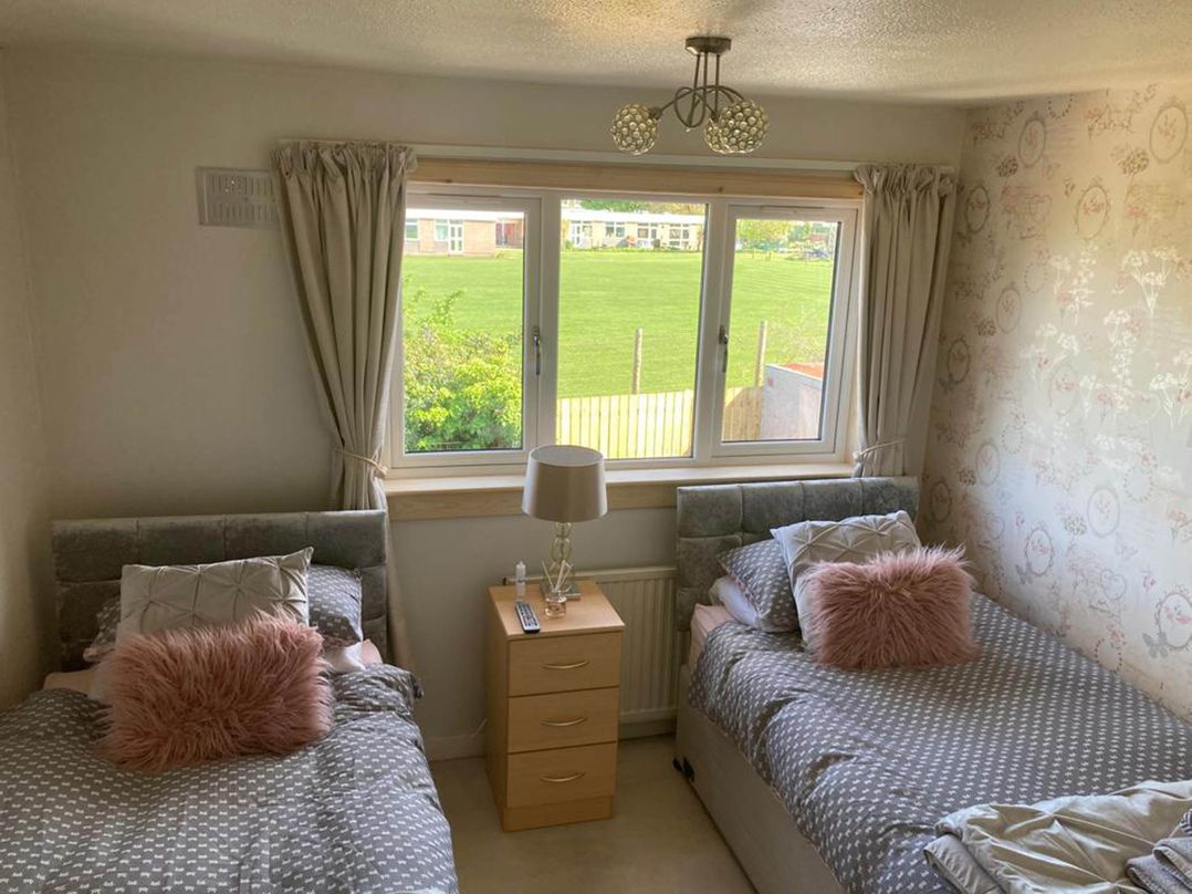 Spacious family base with garden near Loch Ness