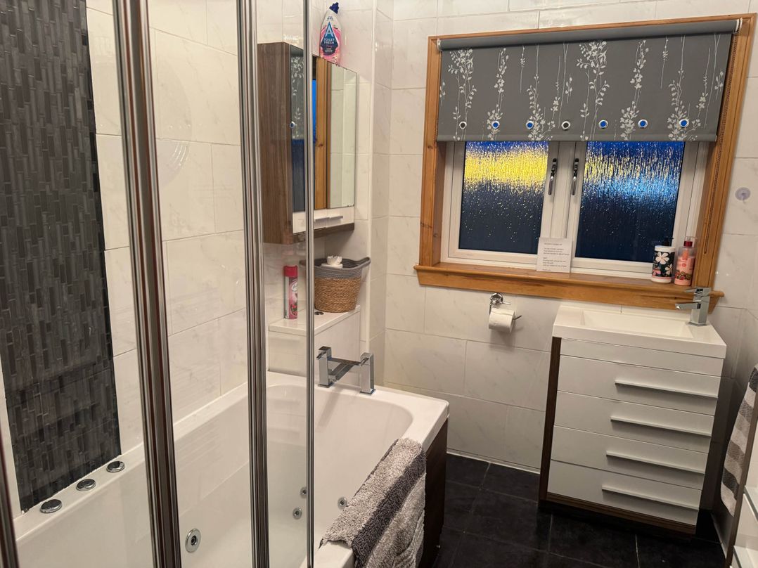 Spacious family base with garden near Loch Ness