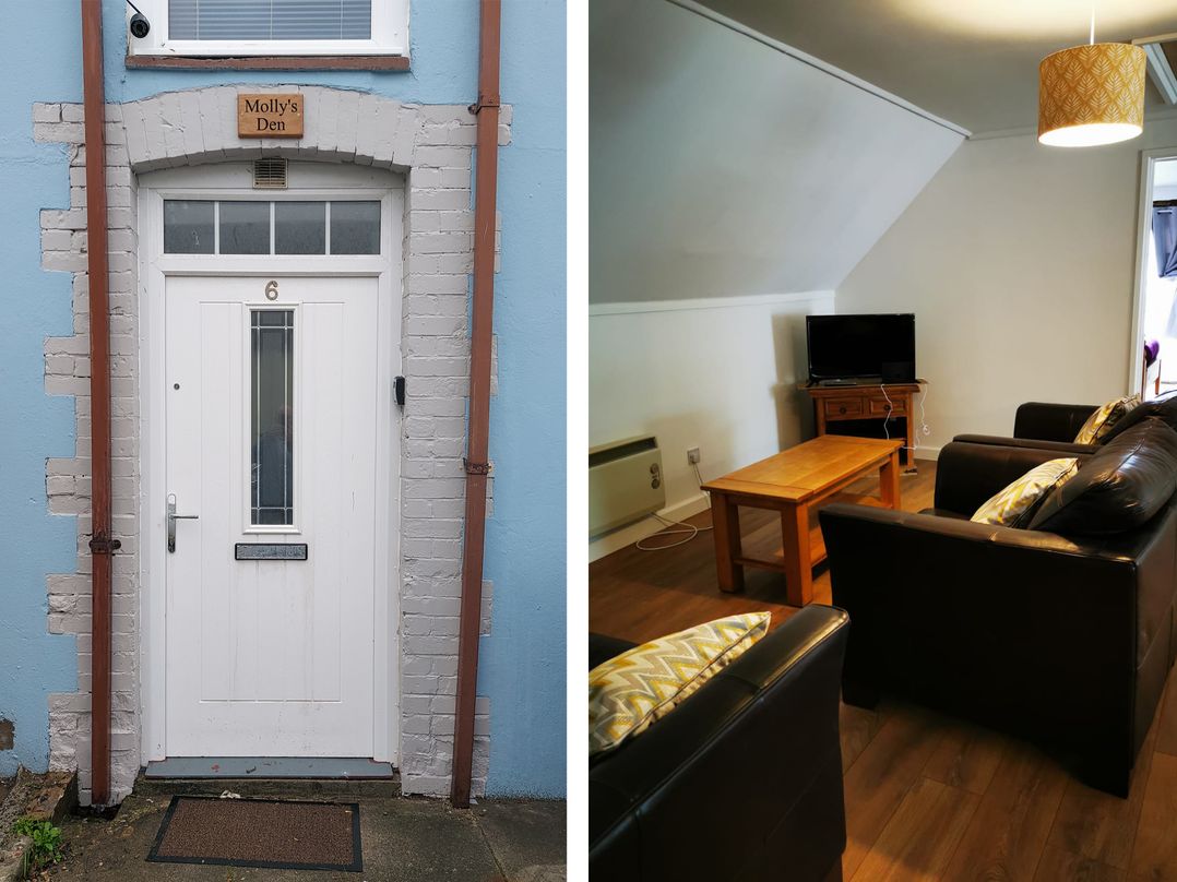 Surf-ready apartment with sea views in town