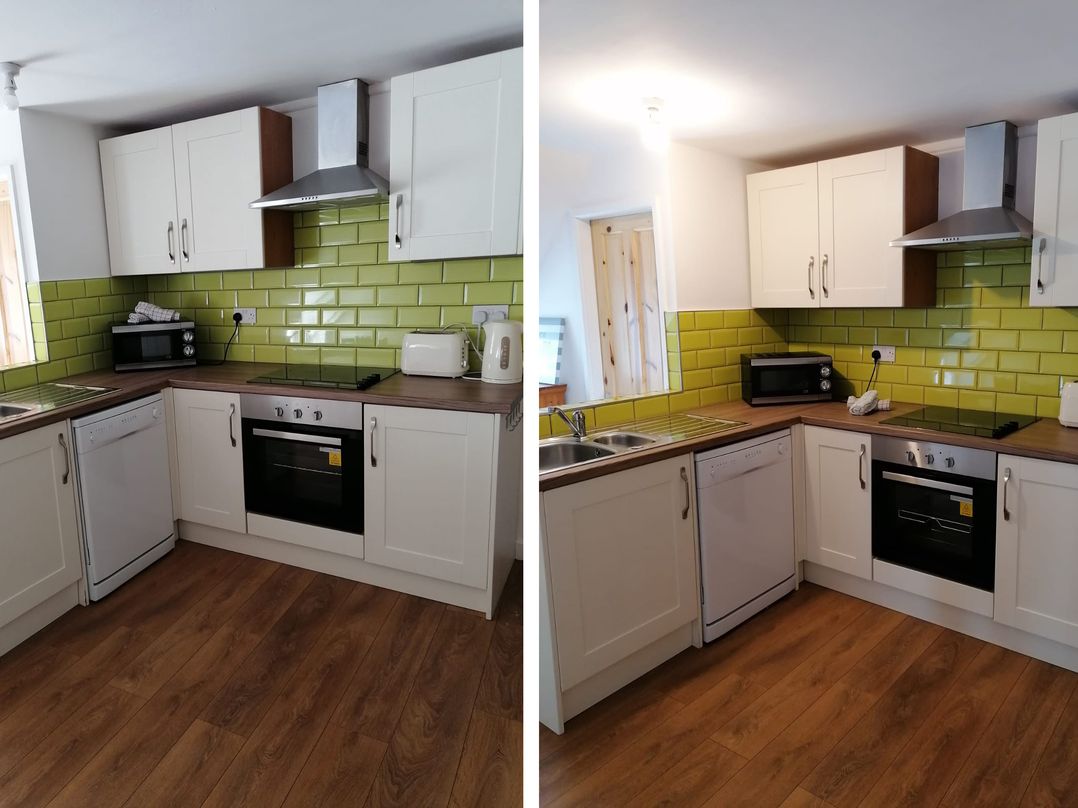 Surf-ready apartment with sea views in town