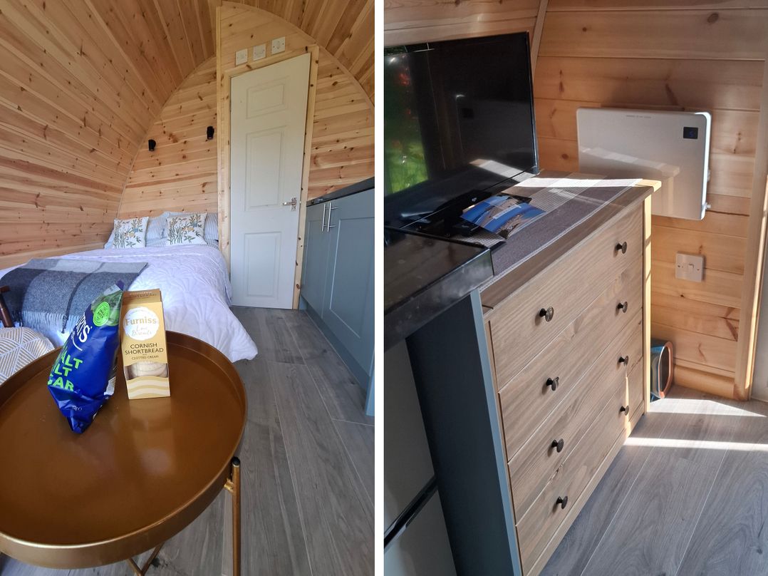 Peaceful pod with bay views, walk to 3 beaches