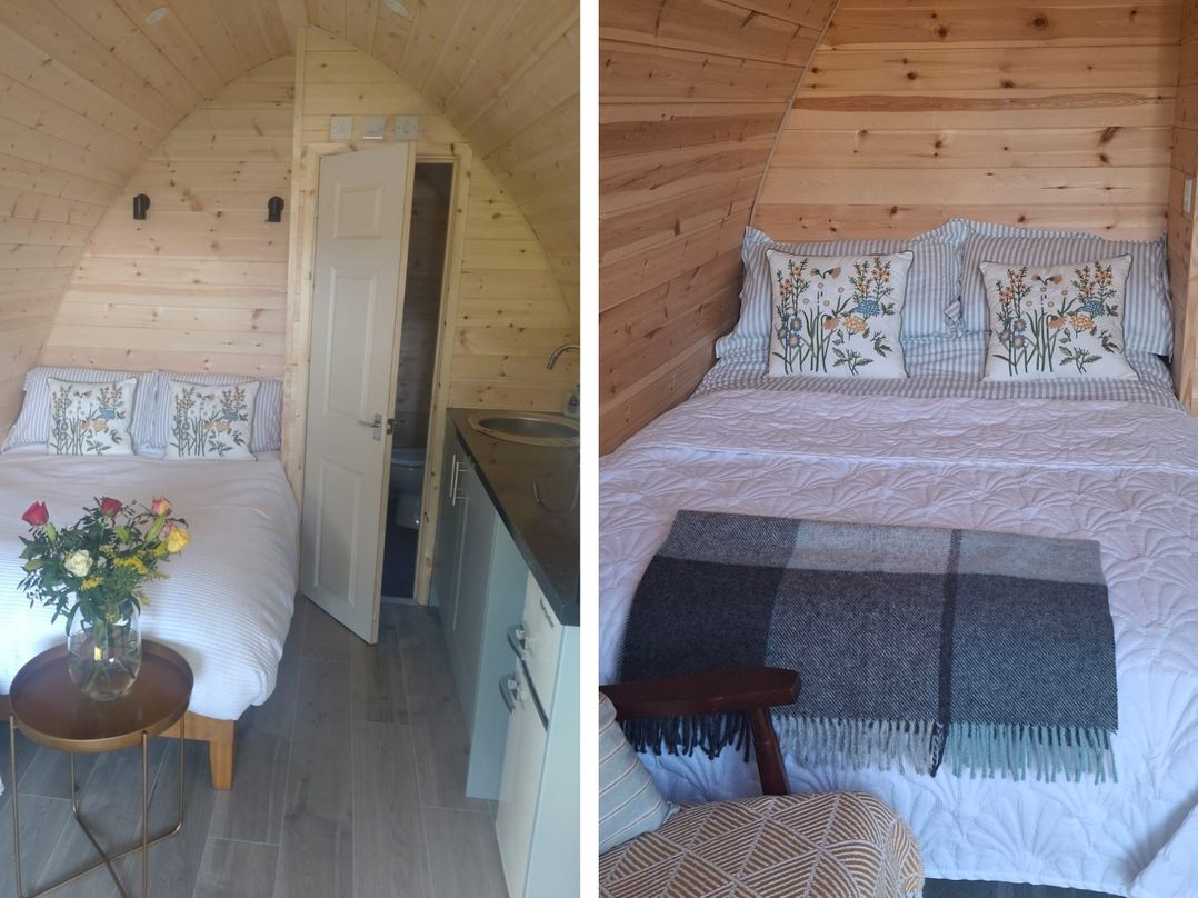 Peaceful pod with bay views, walk to 3 beaches