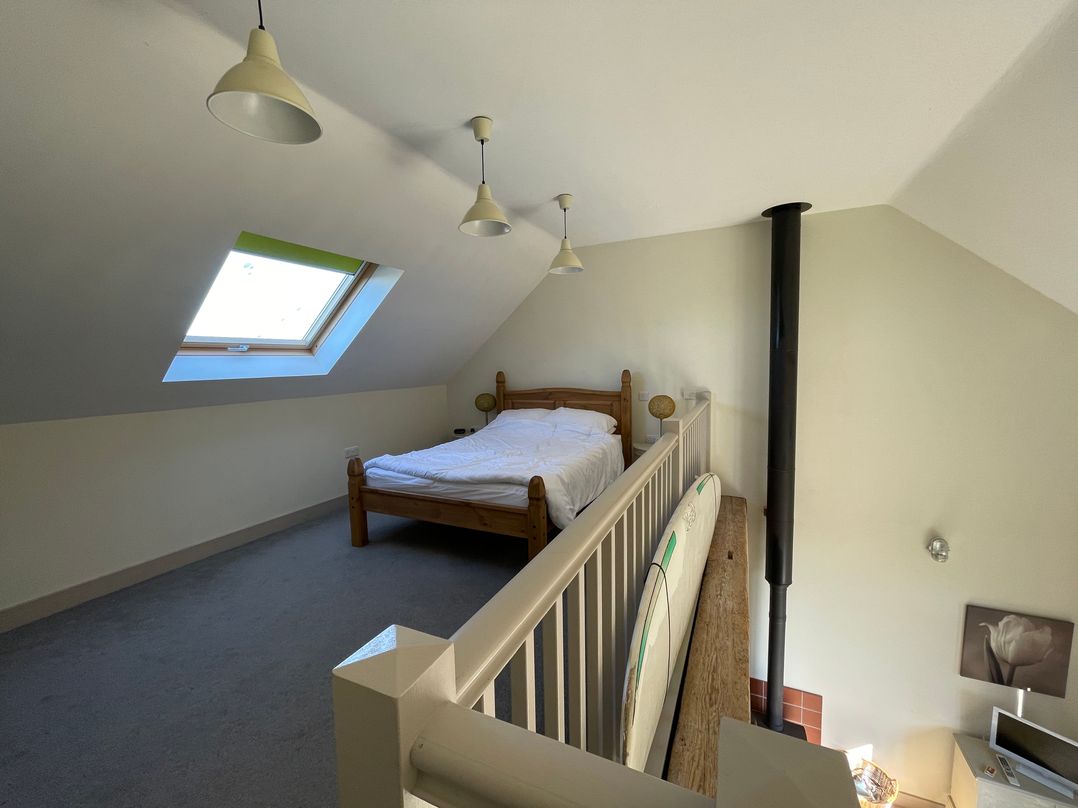 Countryside cottage with wood fire near the coast