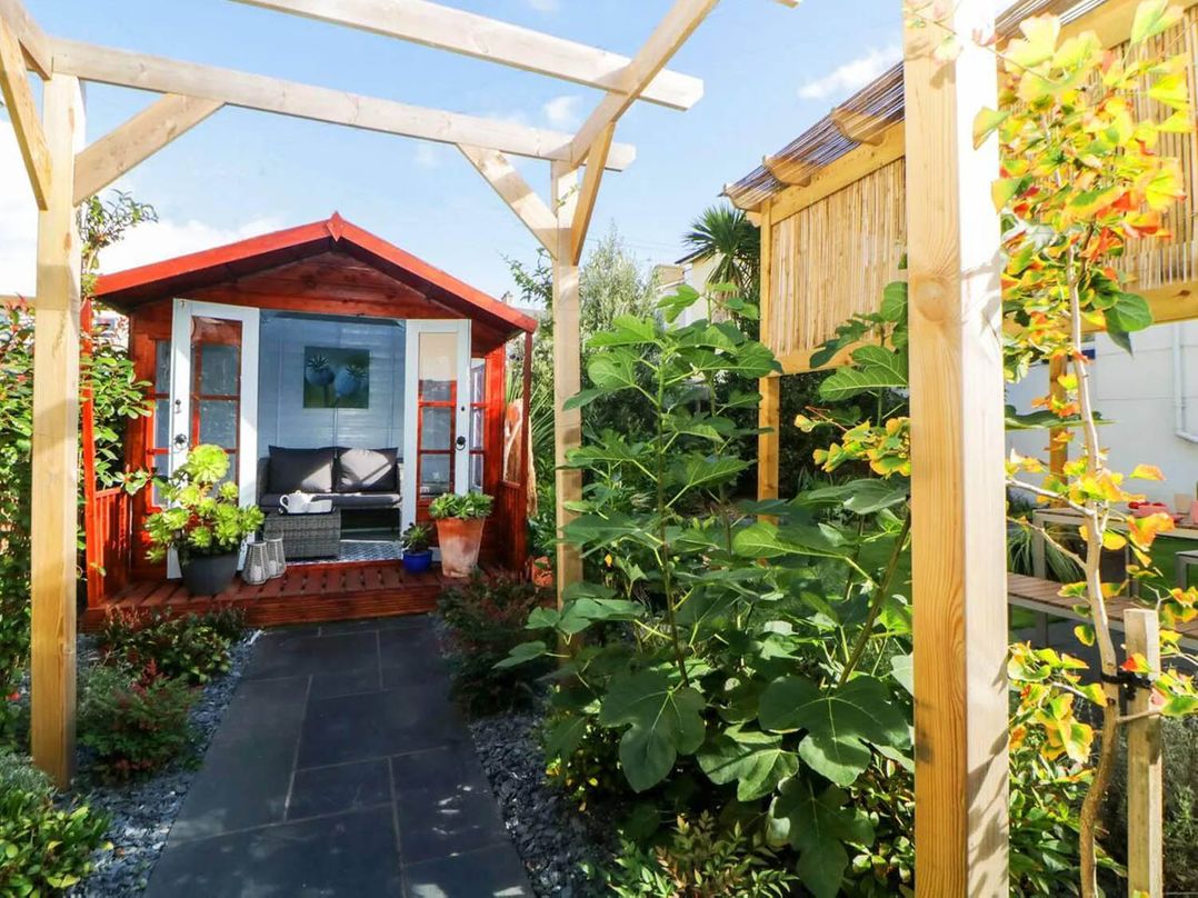 English Riviera Coastal Home Devon Garden