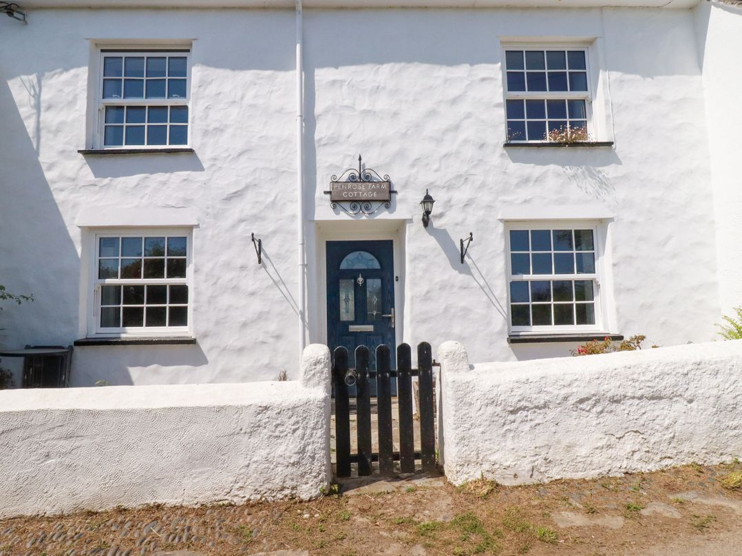 The entrance of Penrose Farm Cottage in St Keverne