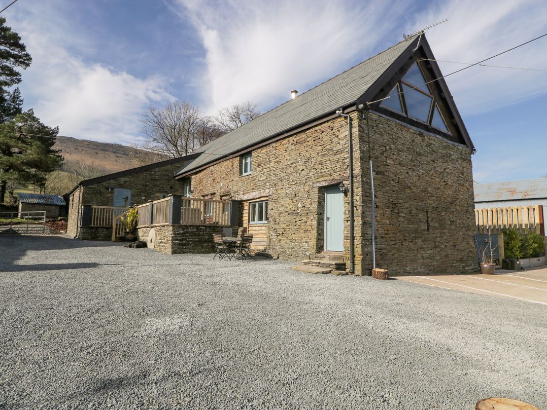 White Haywood Barn