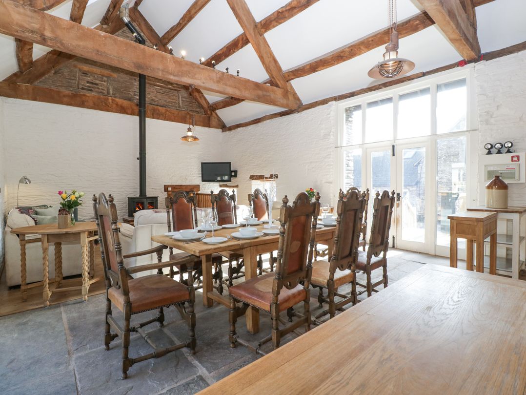 White Haywood Barn