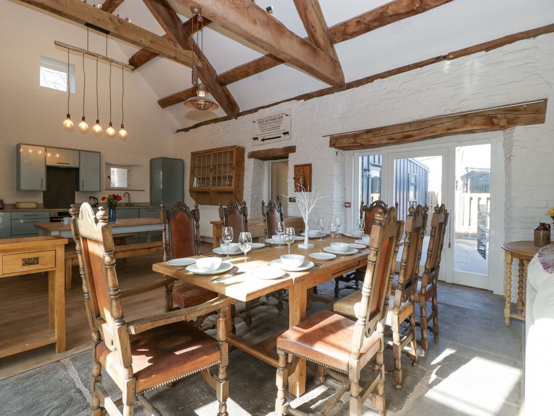 White Haywood Barn