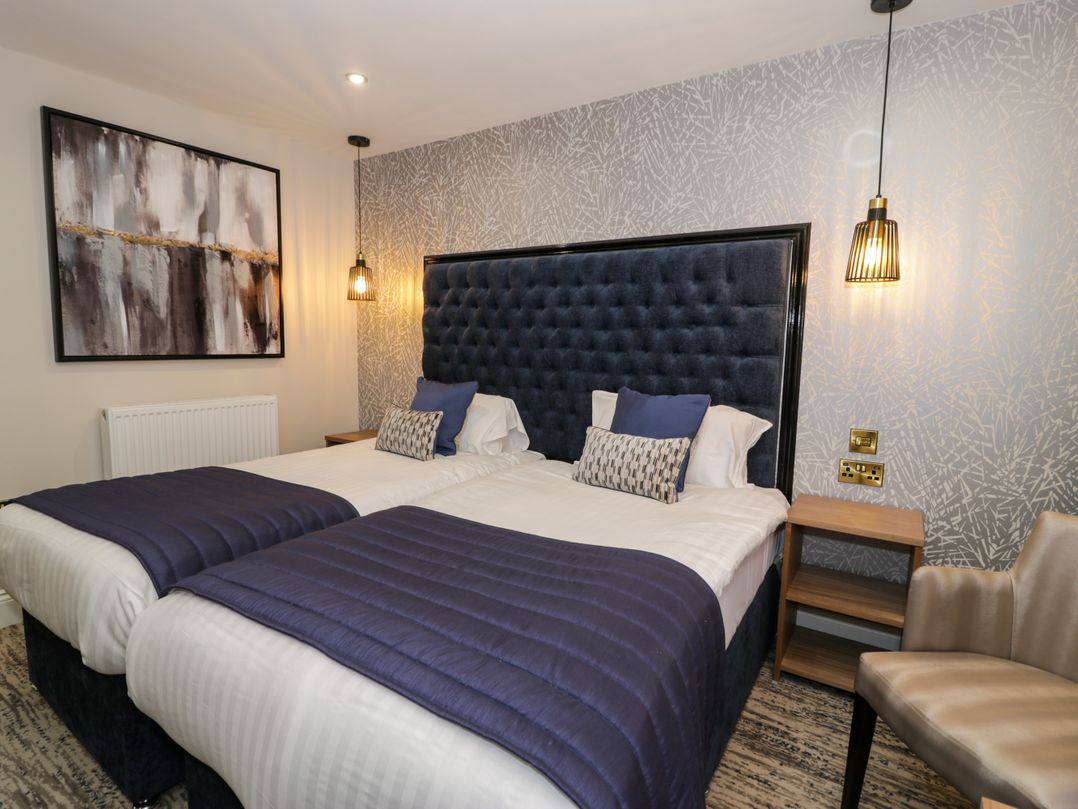 Twin Hotel Room