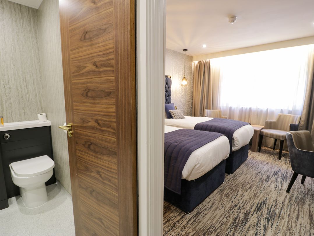 Twin Hotel Room