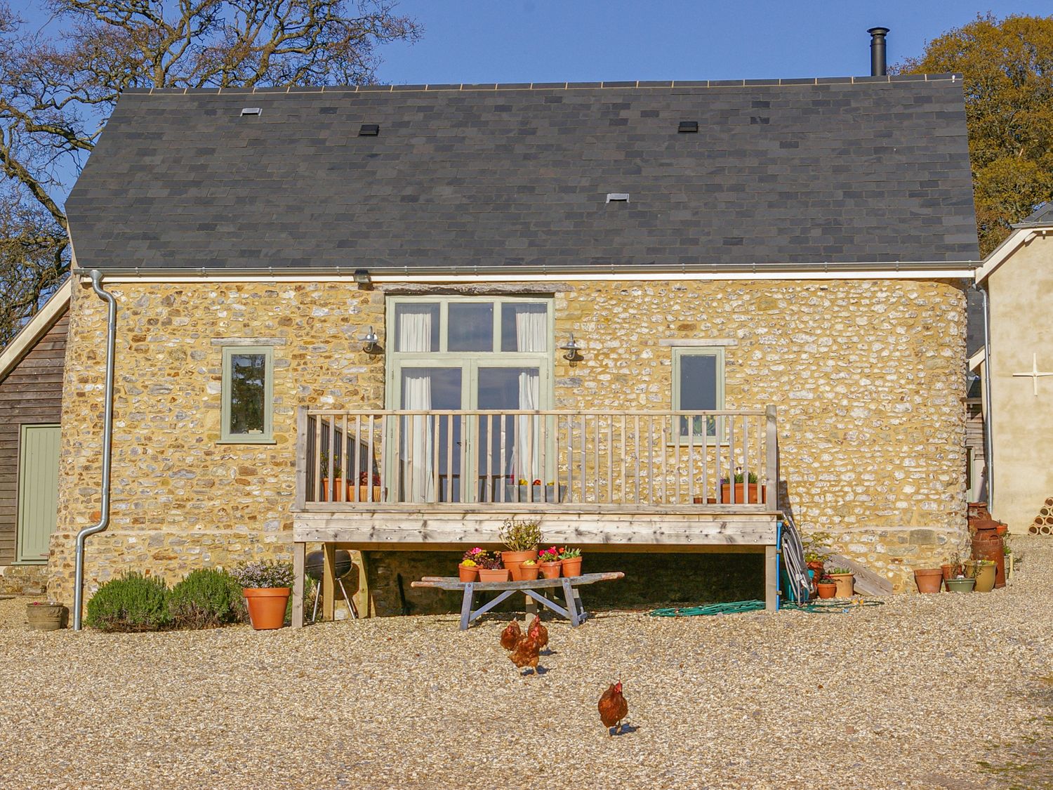 The Apple Barn Lyme Regis Wyke Green Self Catering Holiday Cottage