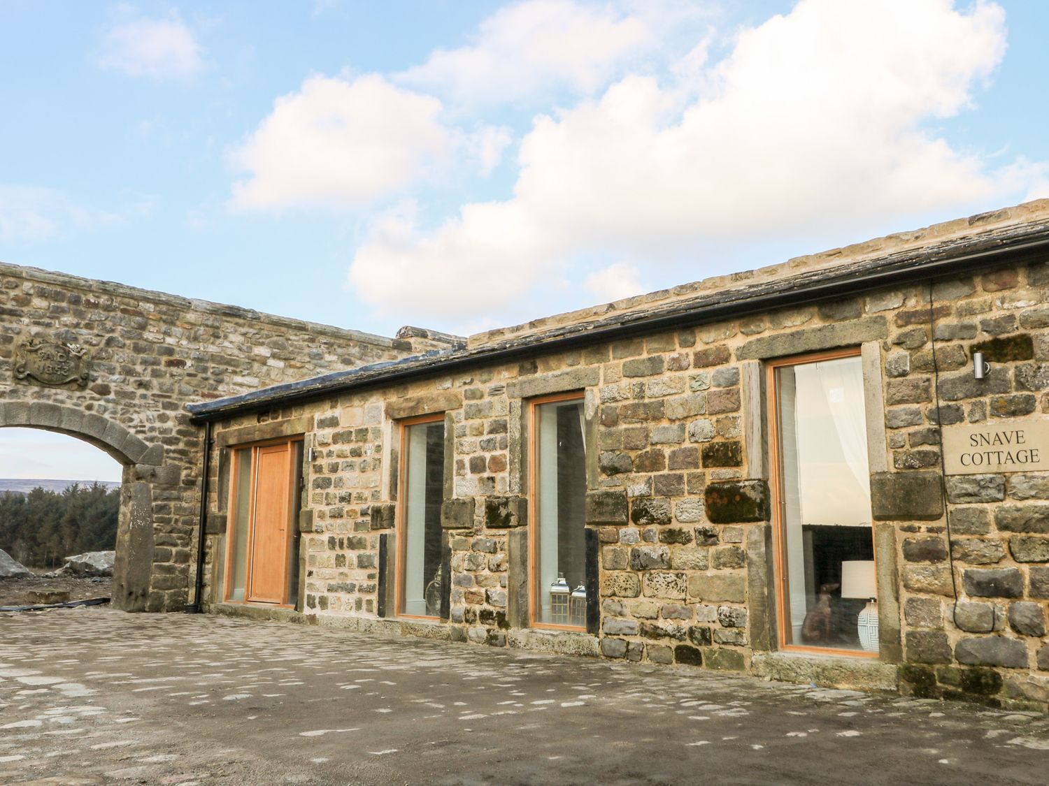 Snave Cottage at Grimwith Reservoir Cottages ( Ref 1045628 ) Grimwith Holiday Accommodation near Grassington North Yorkshire Four Bedrooms Sleeps seven guests