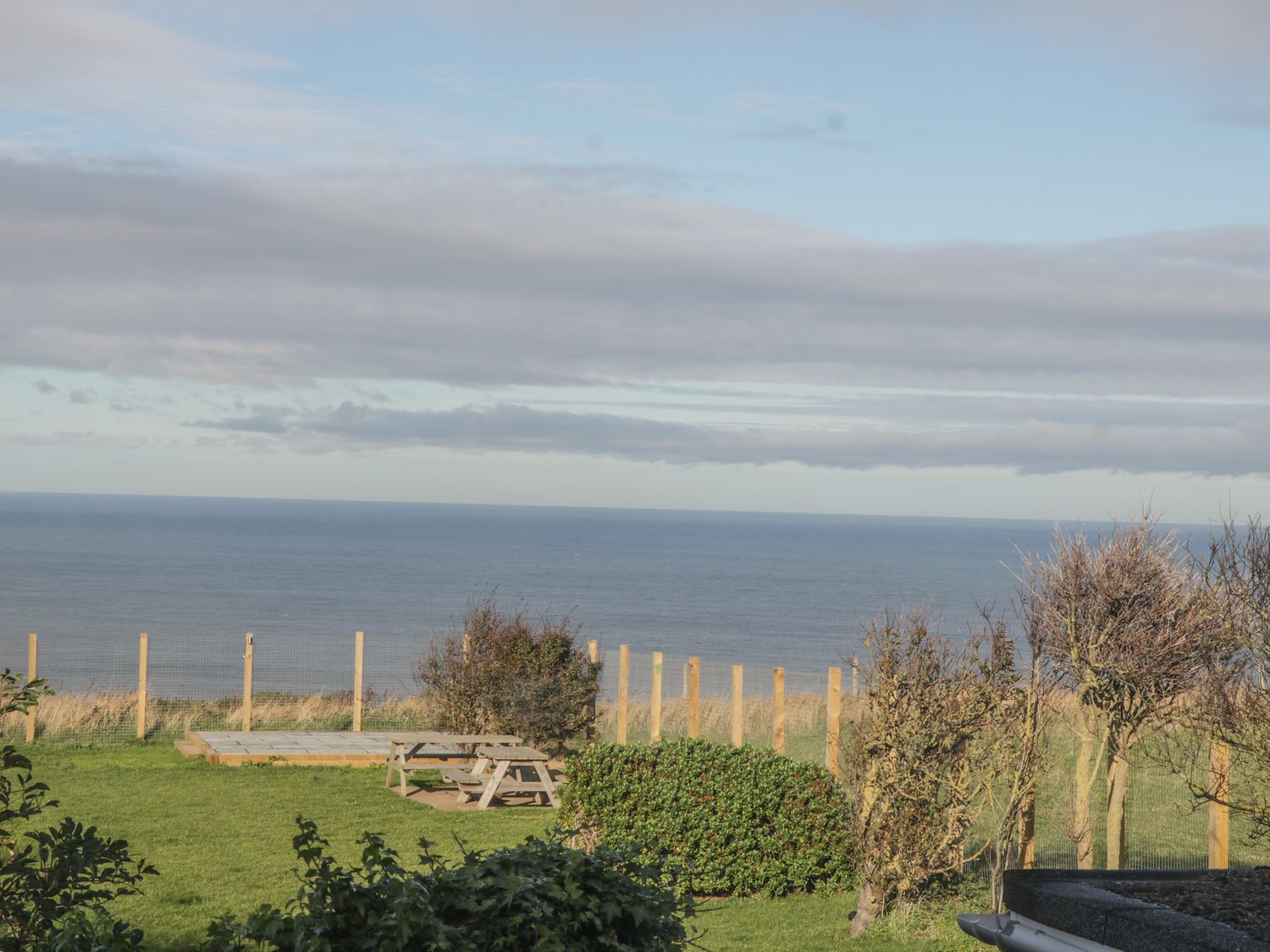 Garden with sea view Voebroch Kettleness ( Ref 1057769 ) Holiday cottage for 10 guests near Staithes