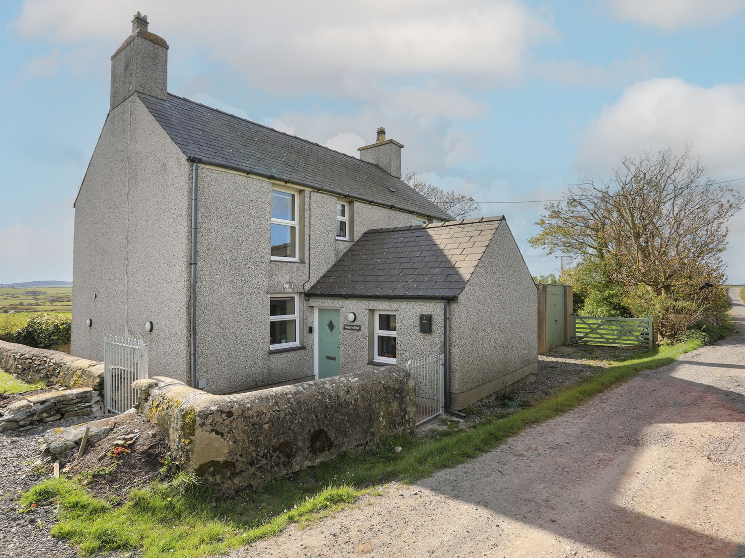 Tregynrig Bach near Cemaes Bay, Anglesey. Off-road parking. 5 bedrooms. Country location. Beach near