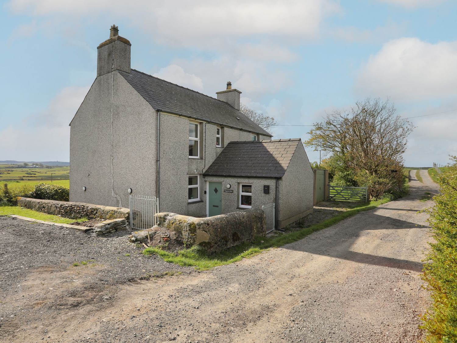 Tregynrig Bach near Cemaes Bay, Anglesey. Off-road parking. 5 bedrooms. Country location. Beach near