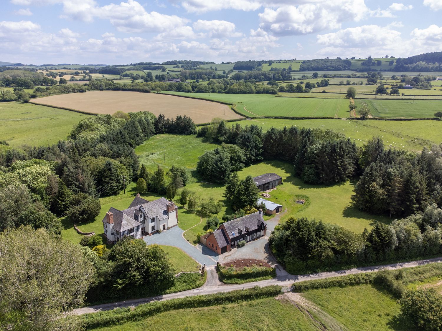 Owlbury Hall Barn, Bishop's Castle