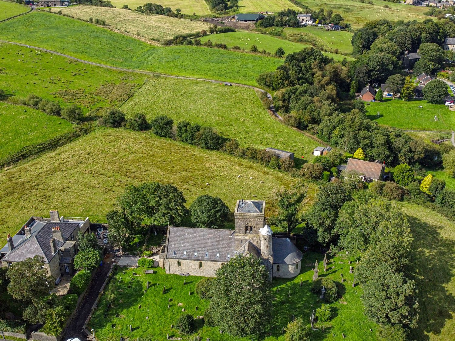 St Michael on the Hill, Rossendale, Lancashire. Five-bedroom, converted church with gym & games room