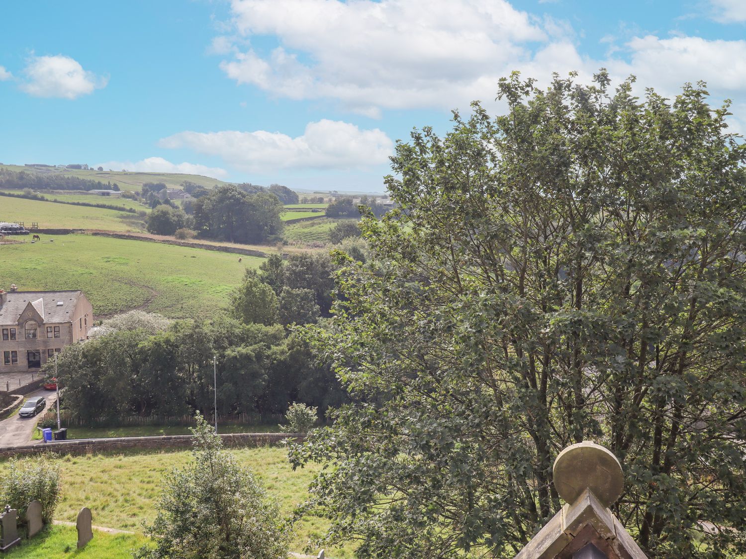 St Michael on the Hill, Rossendale, Lancashire. Five-bedroom, converted church with gym & games room